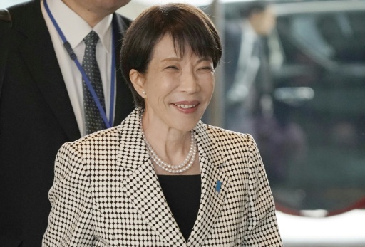 La Première ministre Sanae Takaichi à Tokyo, le 10 février 2026