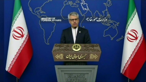 Photo fournie par le bureau du guide suprême iranien Ali Khamenei le montrant lors d'un rassemblement religieux à Téhéran le 19 février 2026