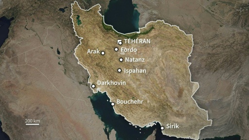 CARTE ANIMÉE - Les principaux sites du programme nucléaire iranien