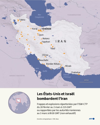 Les États-Unis et Israël bombardent l'Iran