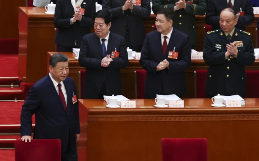 Le président chinois Xi Jinping lors du grand événement annuel dit des Deux sessions, à Pékin, le 5 mars 2026