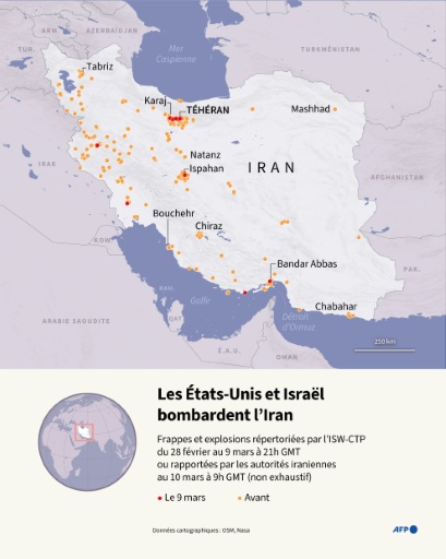 Les États-Unis et Israël bombardent l'Iran