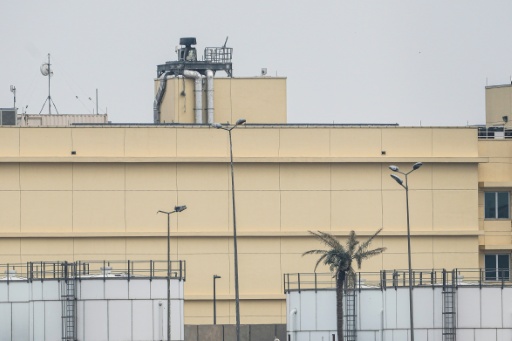 L'ambassade américaine à Bagdad visée par une attaque de drone, le 14 mars 2026