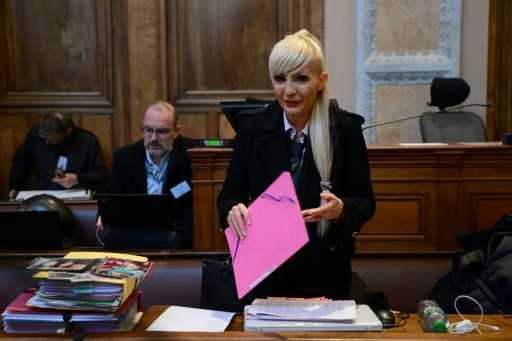 Sylvie Galley, avocate de la famille de l'étudiante japonaise assassinée en 2016 Narumi Kurosaki, assiste au troisième procès du Chilien Nicolas Zepeda,  au tribunal correctionnel de Lyon, le 17 mars 2026