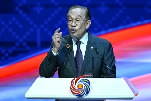 Le Premier ministre malaisien Anwar Ibrahim