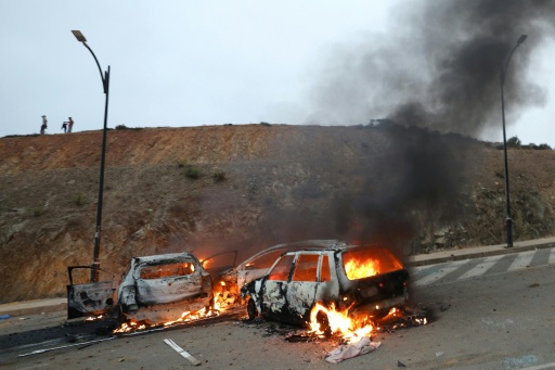 Des voitures incendiées près de Fnideq après les heurts